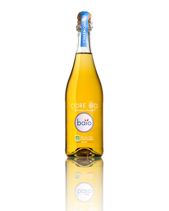 Cidre demi-sec "l'harmonieux" 75cl