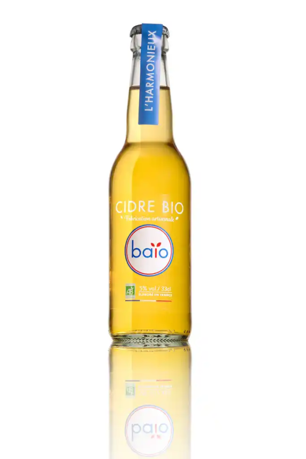 Cidre demi-sec "l'harmonieux" 33cl