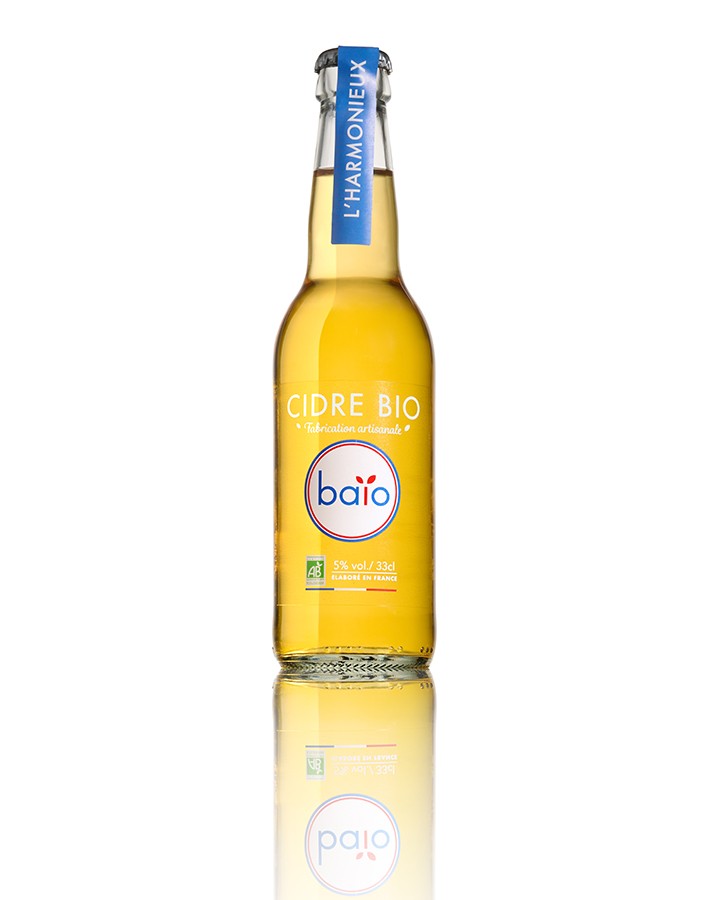 Cidre demi-sec "l'harmonieux" 33cl