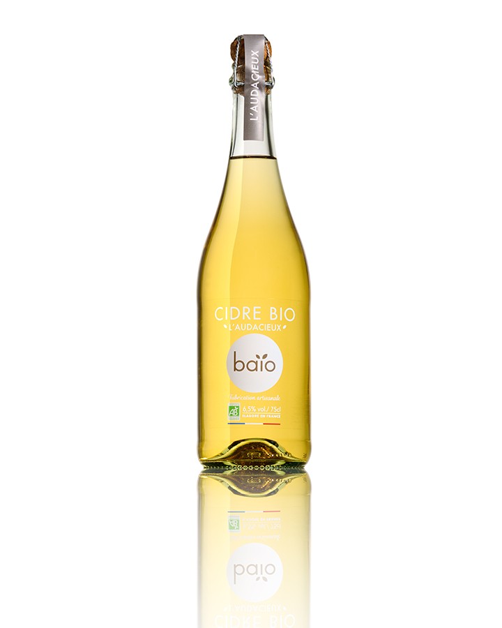 Cidre brut "l'audacieux" 75cl
