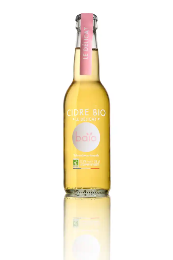 Cidre doux "le d&eacute;licat" 33cl