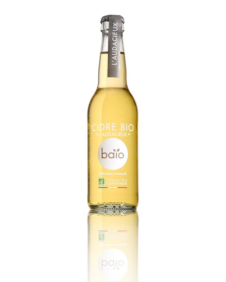 Cidre brut "l'audacieux" 33cl